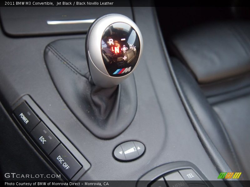 Jet Black / Black Novillo Leather 2011 BMW M3 Convertible