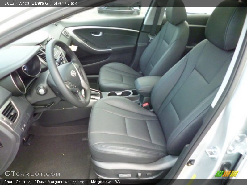 Silver / Black 2013 Hyundai Elantra GT