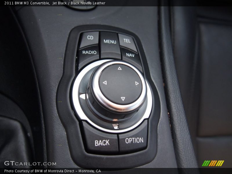 Jet Black / Black Novillo Leather 2011 BMW M3 Convertible