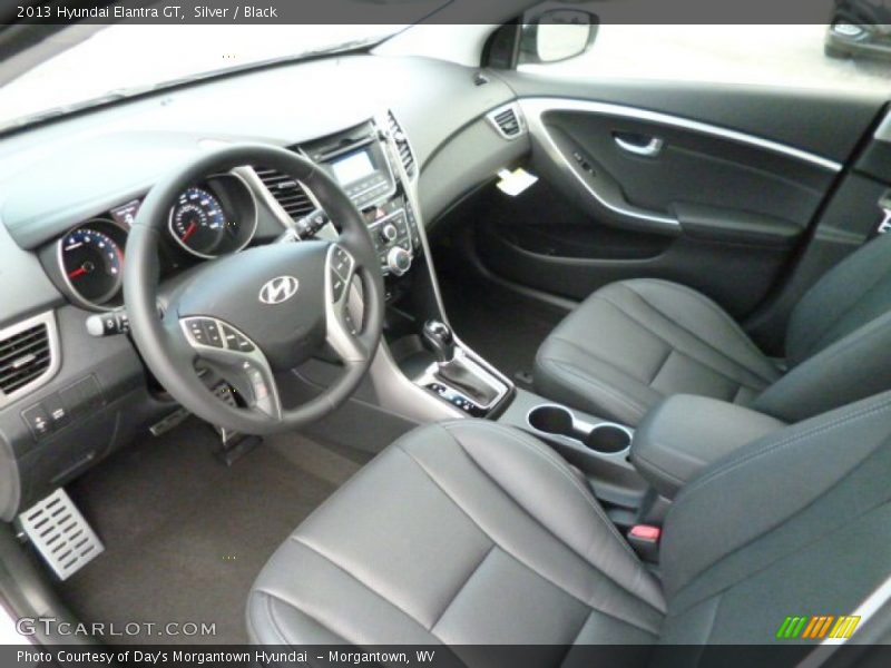 Silver / Black 2013 Hyundai Elantra GT