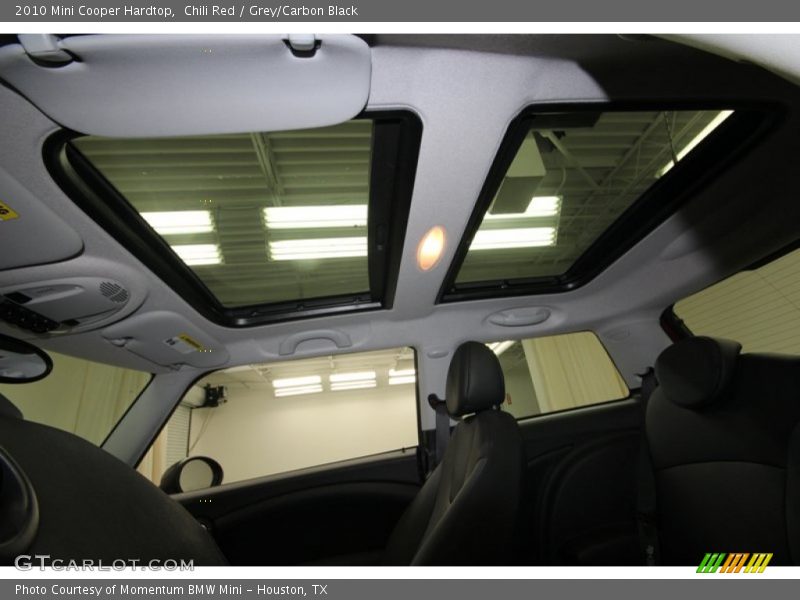 Chili Red / Grey/Carbon Black 2010 Mini Cooper Hardtop