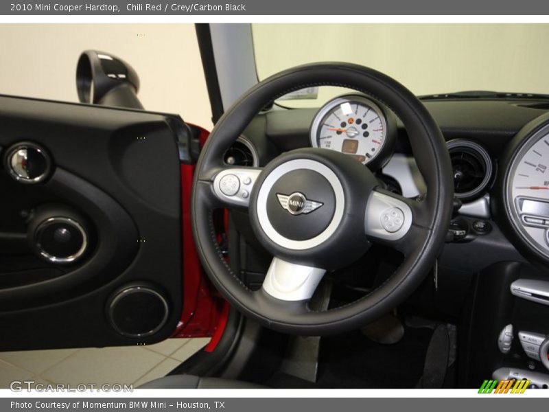 Chili Red / Grey/Carbon Black 2010 Mini Cooper Hardtop