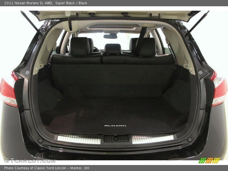 Super Black / Black 2011 Nissan Murano SL AWD