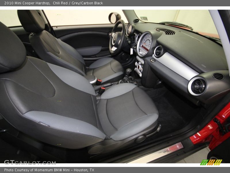 Chili Red / Grey/Carbon Black 2010 Mini Cooper Hardtop