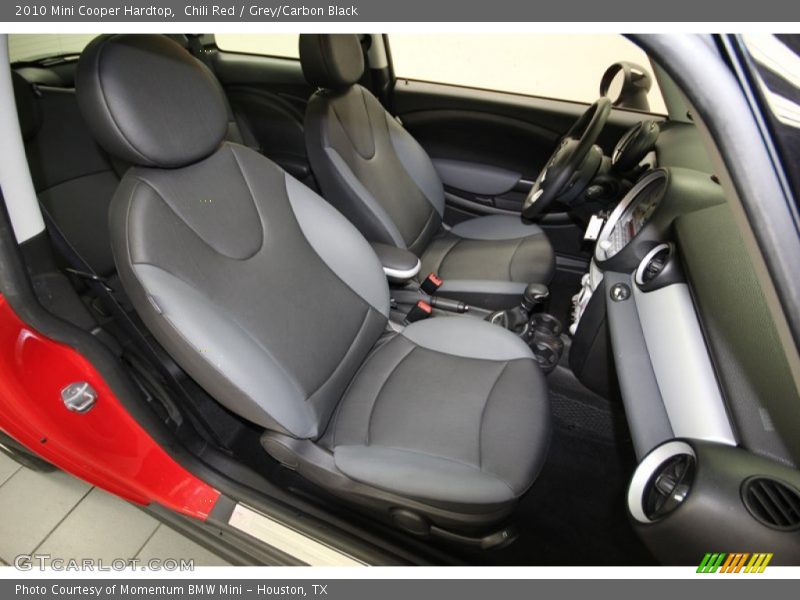 Chili Red / Grey/Carbon Black 2010 Mini Cooper Hardtop