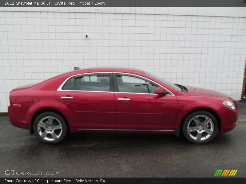 Crystal Red Tintcoat / Ebony 2012 Chevrolet Malibu LT