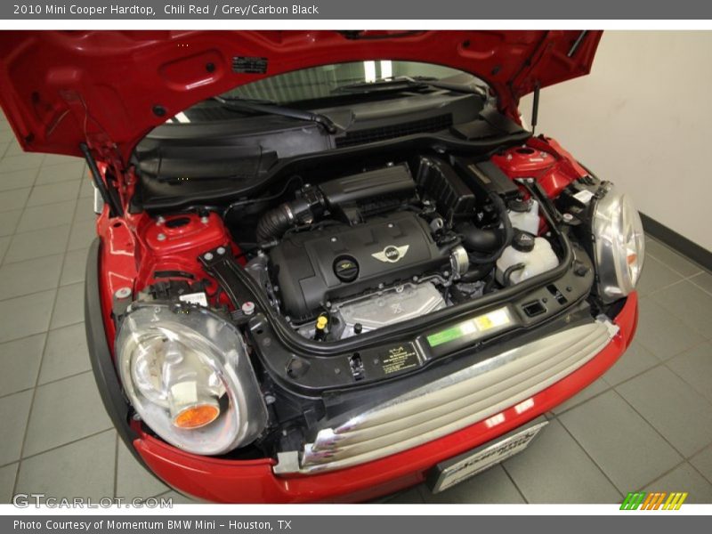 Chili Red / Grey/Carbon Black 2010 Mini Cooper Hardtop