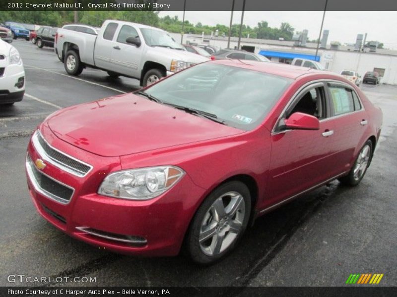 Crystal Red Tintcoat / Ebony 2012 Chevrolet Malibu LT