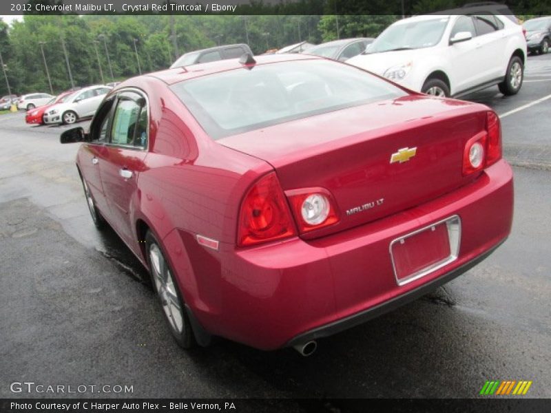 Crystal Red Tintcoat / Ebony 2012 Chevrolet Malibu LT