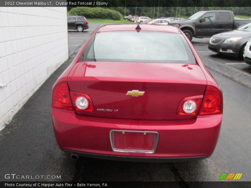 Crystal Red Tintcoat / Ebony 2012 Chevrolet Malibu LT