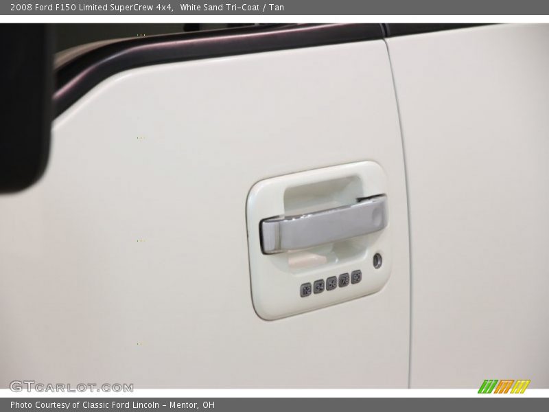 White Sand Tri-Coat / Tan 2008 Ford F150 Limited SuperCrew 4x4