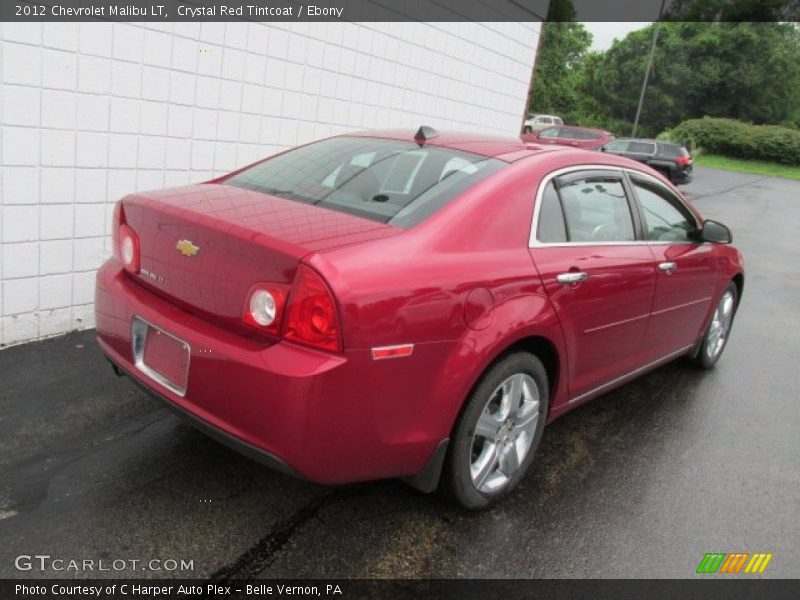 Crystal Red Tintcoat / Ebony 2012 Chevrolet Malibu LT