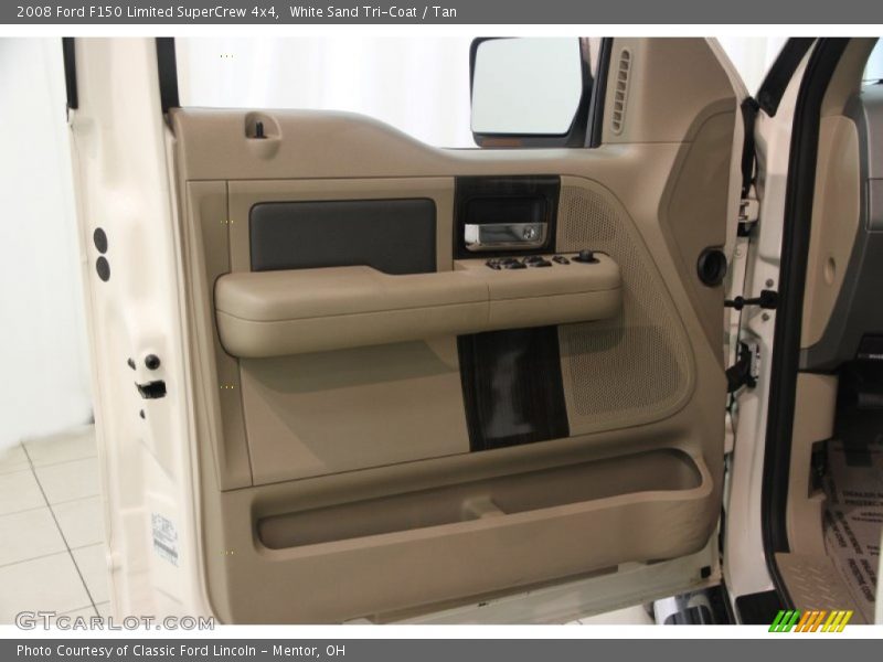 White Sand Tri-Coat / Tan 2008 Ford F150 Limited SuperCrew 4x4
