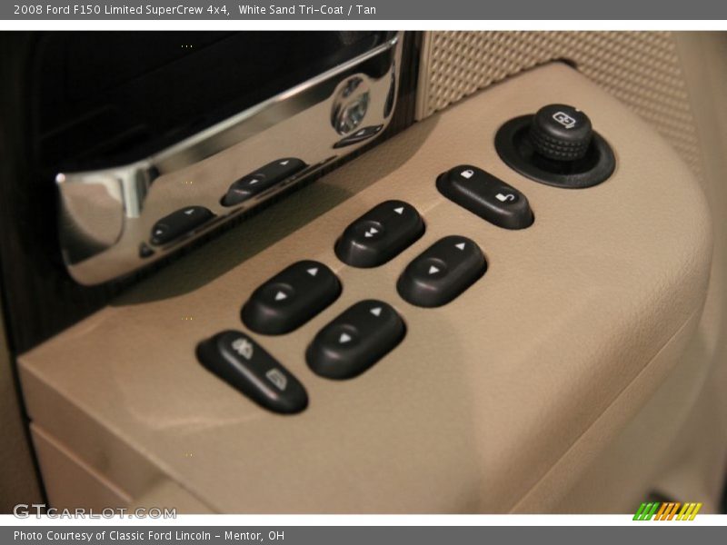 White Sand Tri-Coat / Tan 2008 Ford F150 Limited SuperCrew 4x4