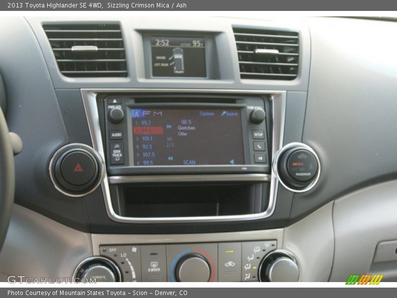 Sizzling Crimson Mica / Ash 2013 Toyota Highlander SE 4WD