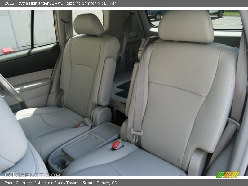 Sizzling Crimson Mica / Ash 2013 Toyota Highlander SE 4WD