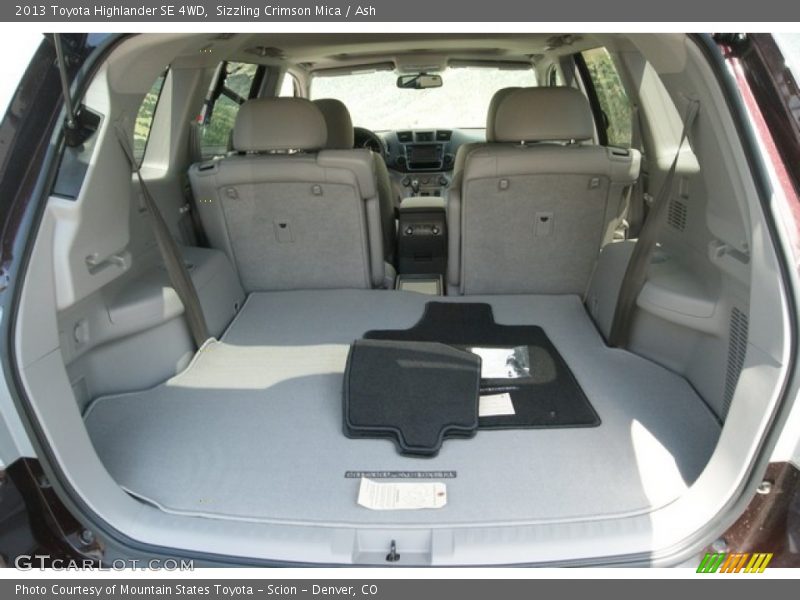 Sizzling Crimson Mica / Ash 2013 Toyota Highlander SE 4WD