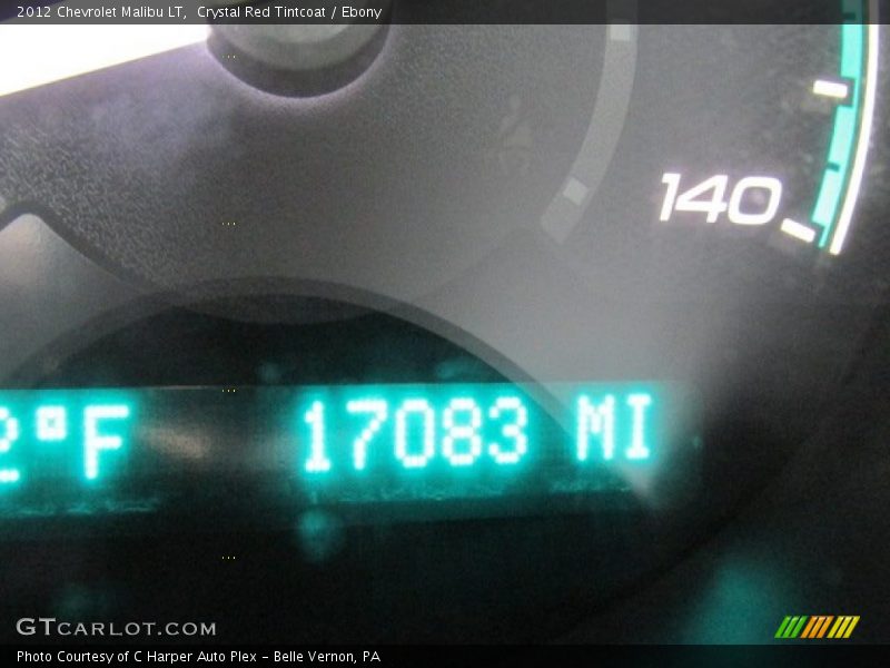 Crystal Red Tintcoat / Ebony 2012 Chevrolet Malibu LT
