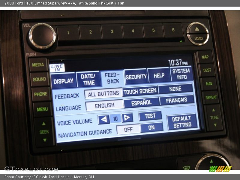White Sand Tri-Coat / Tan 2008 Ford F150 Limited SuperCrew 4x4