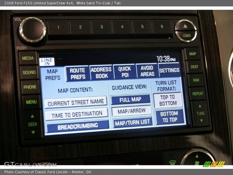White Sand Tri-Coat / Tan 2008 Ford F150 Limited SuperCrew 4x4