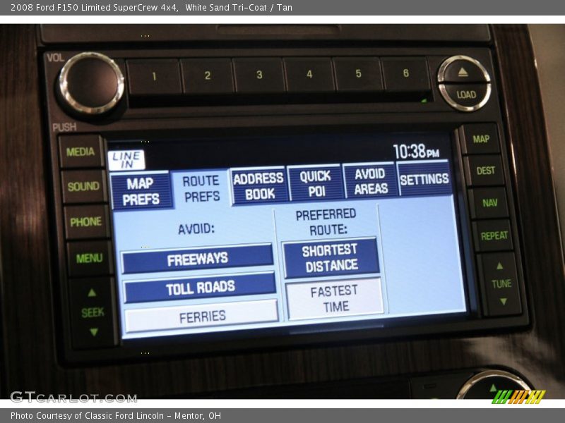 White Sand Tri-Coat / Tan 2008 Ford F150 Limited SuperCrew 4x4