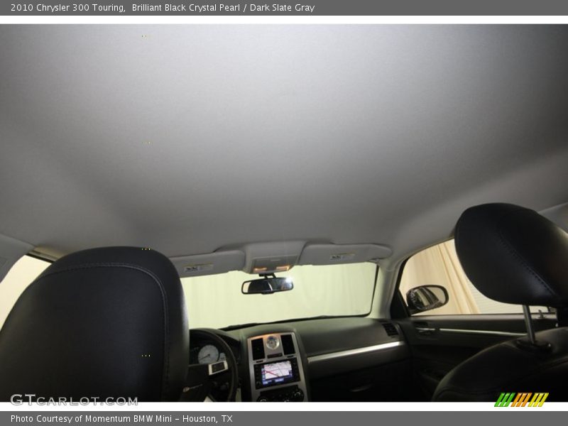 Brilliant Black Crystal Pearl / Dark Slate Gray 2010 Chrysler 300 Touring