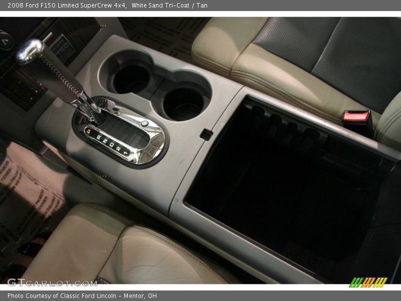 White Sand Tri-Coat / Tan 2008 Ford F150 Limited SuperCrew 4x4