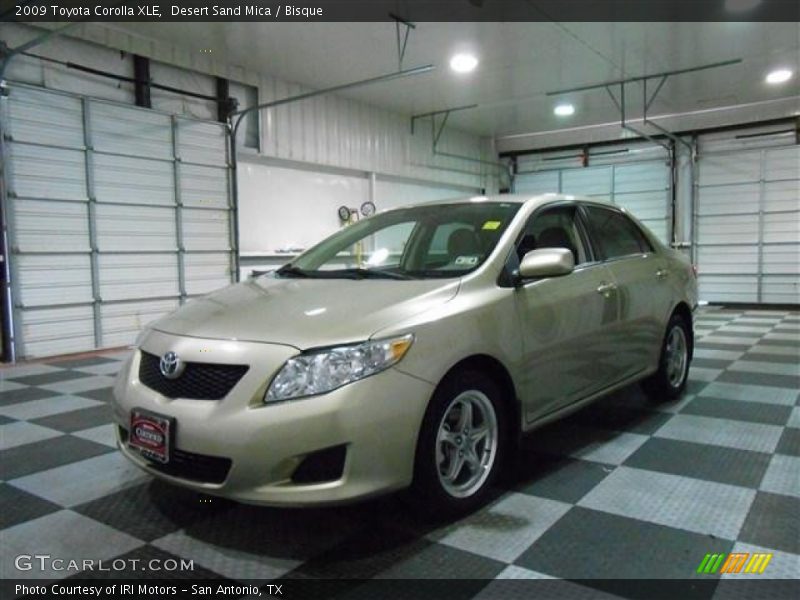 Desert Sand Mica / Bisque 2009 Toyota Corolla XLE