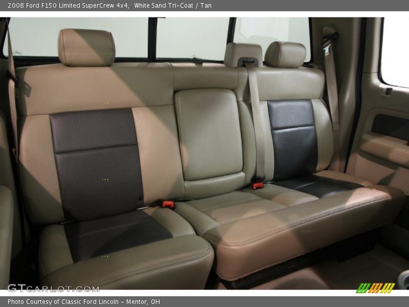 White Sand Tri-Coat / Tan 2008 Ford F150 Limited SuperCrew 4x4