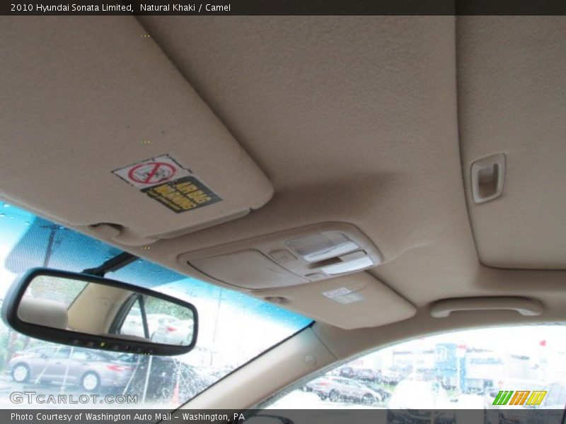 Natural Khaki / Camel 2010 Hyundai Sonata Limited