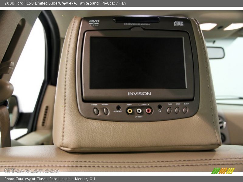 White Sand Tri-Coat / Tan 2008 Ford F150 Limited SuperCrew 4x4