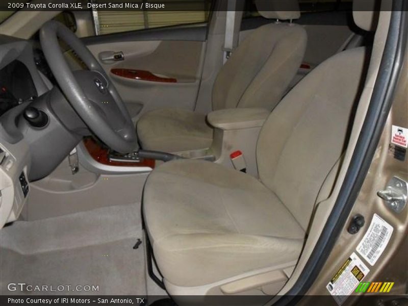 Desert Sand Mica / Bisque 2009 Toyota Corolla XLE