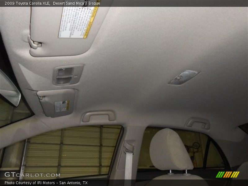 Desert Sand Mica / Bisque 2009 Toyota Corolla XLE