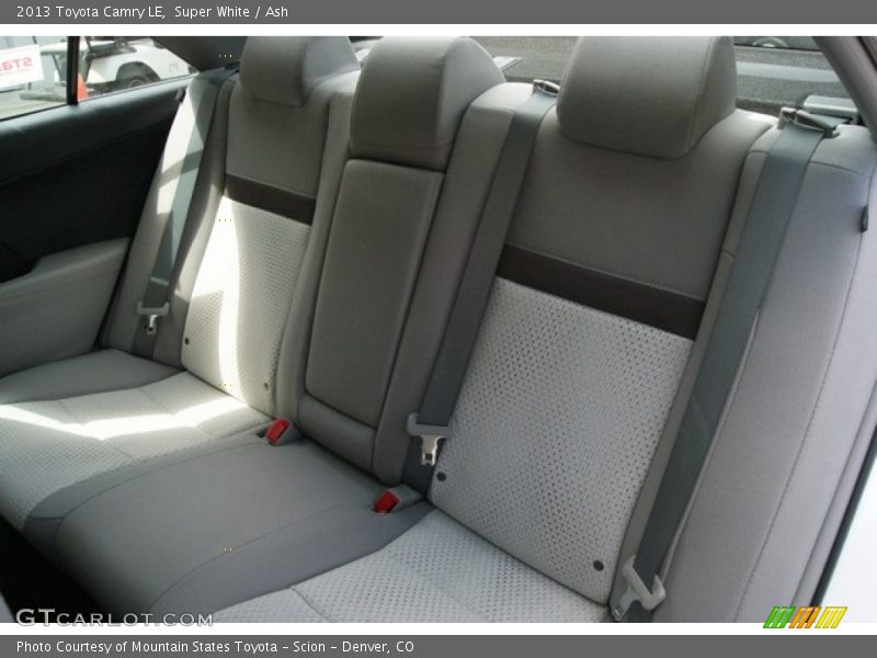 Super White / Ash 2013 Toyota Camry LE