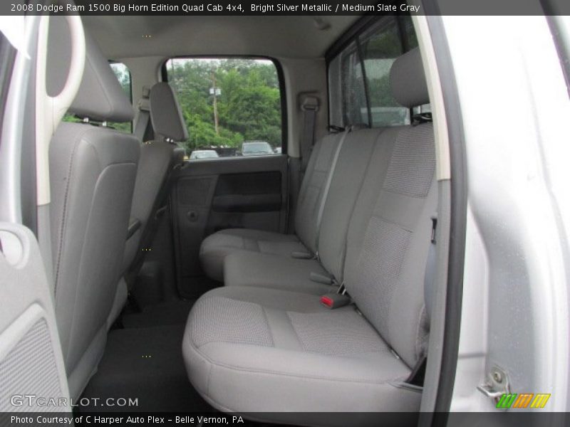 Bright Silver Metallic / Medium Slate Gray 2008 Dodge Ram 1500 Big Horn Edition Quad Cab 4x4
