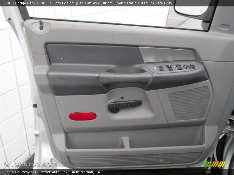 Bright Silver Metallic / Medium Slate Gray 2008 Dodge Ram 1500 Big Horn Edition Quad Cab 4x4