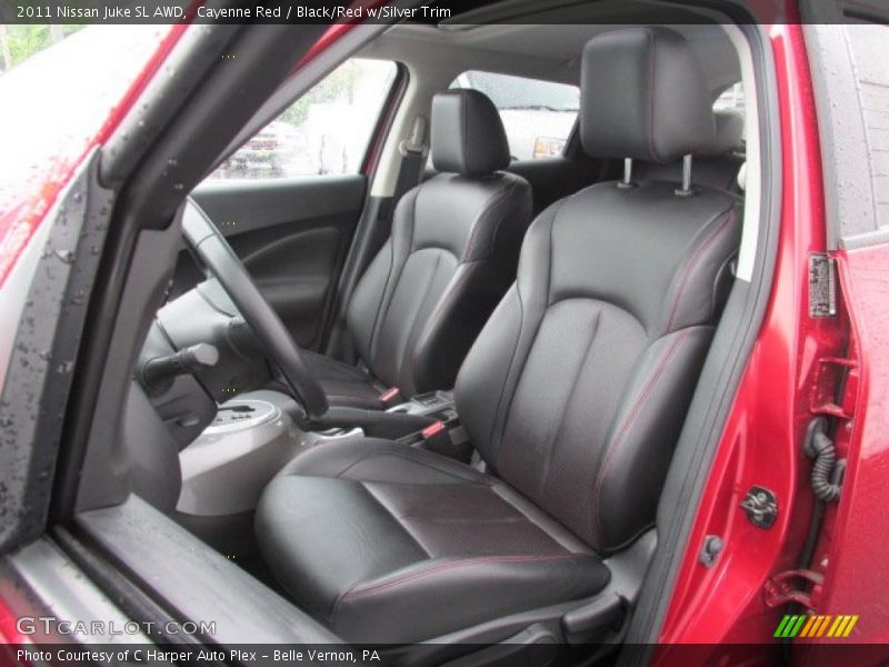 Cayenne Red / Black/Red w/Silver Trim 2011 Nissan Juke SL AWD