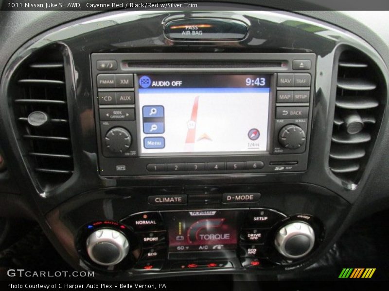 Cayenne Red / Black/Red w/Silver Trim 2011 Nissan Juke SL AWD