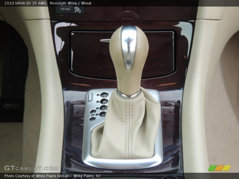 Moonlight White / Wheat 2010 Infiniti EX 35 AWD
