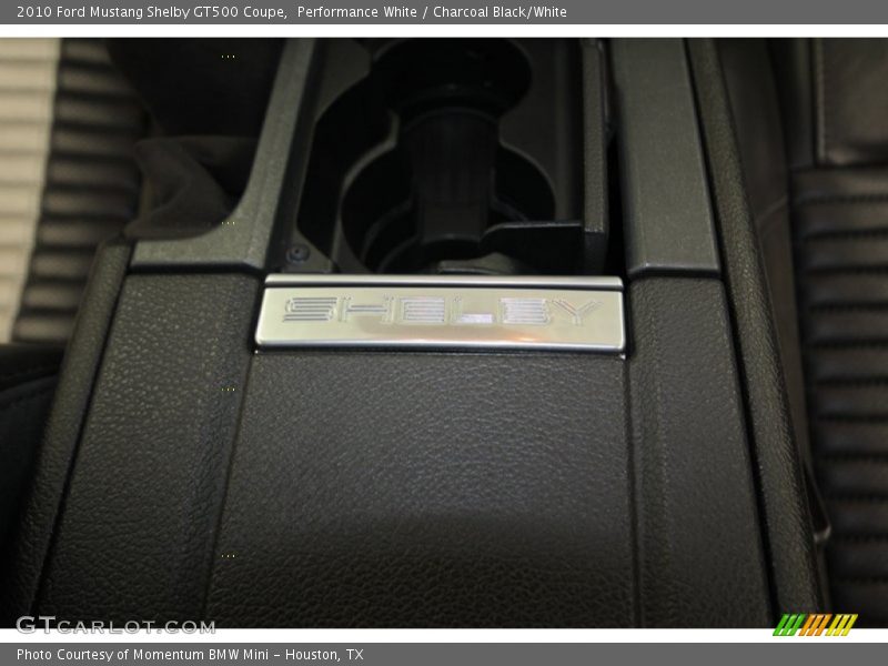 Performance White / Charcoal Black/White 2010 Ford Mustang Shelby GT500 Coupe