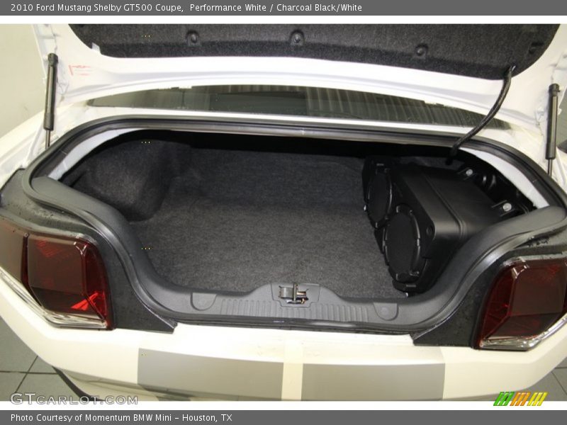  2010 Mustang Shelby GT500 Coupe Trunk