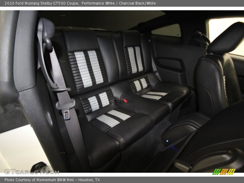 Rear Seat of 2010 Mustang Shelby GT500 Coupe