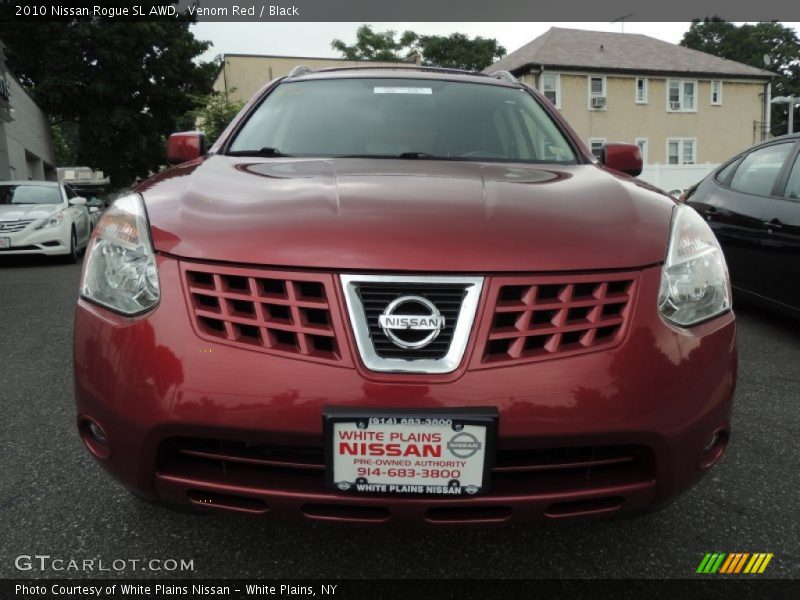 Venom Red / Black 2010 Nissan Rogue SL AWD