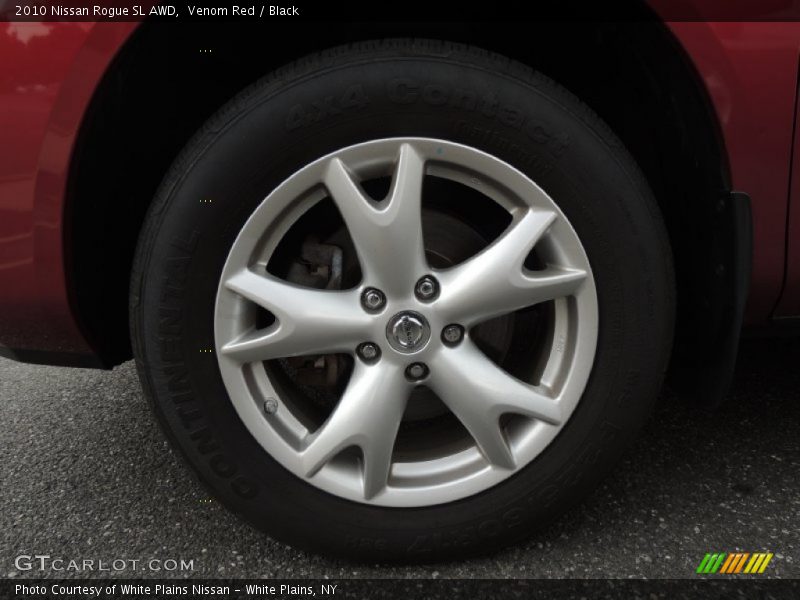 Venom Red / Black 2010 Nissan Rogue SL AWD