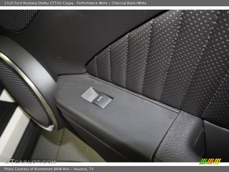 Performance White / Charcoal Black/White 2010 Ford Mustang Shelby GT500 Coupe