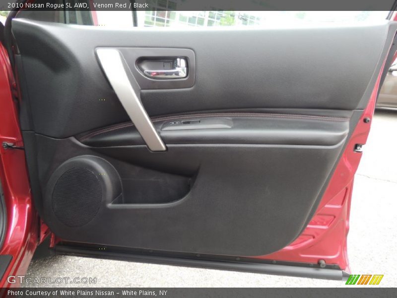 Venom Red / Black 2010 Nissan Rogue SL AWD