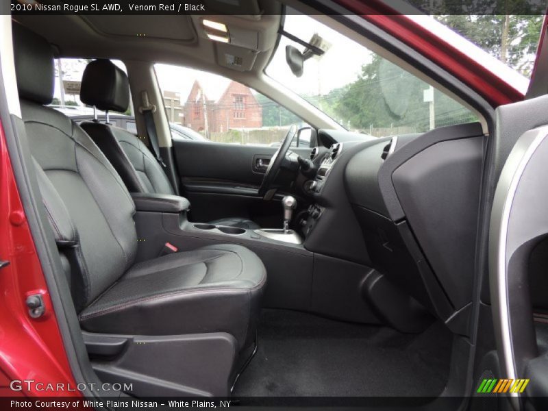 Venom Red / Black 2010 Nissan Rogue SL AWD