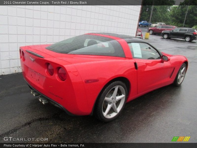 Torch Red / Ebony Black 2011 Chevrolet Corvette Coupe