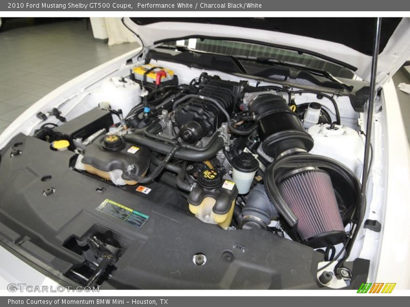 2010 Mustang Shelby GT500 Coupe Engine - 5.4 Liter Supercharged DOHC 32-Valve VVT V8