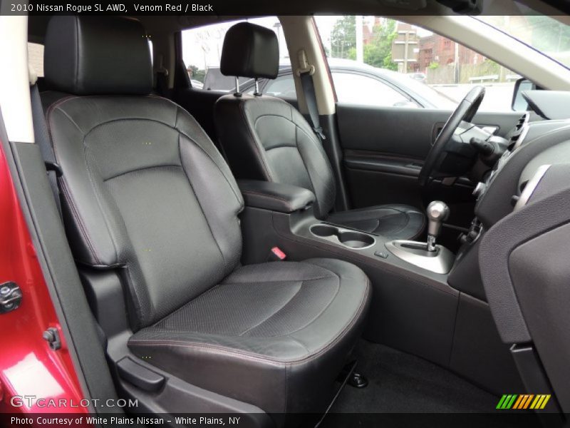 Venom Red / Black 2010 Nissan Rogue SL AWD